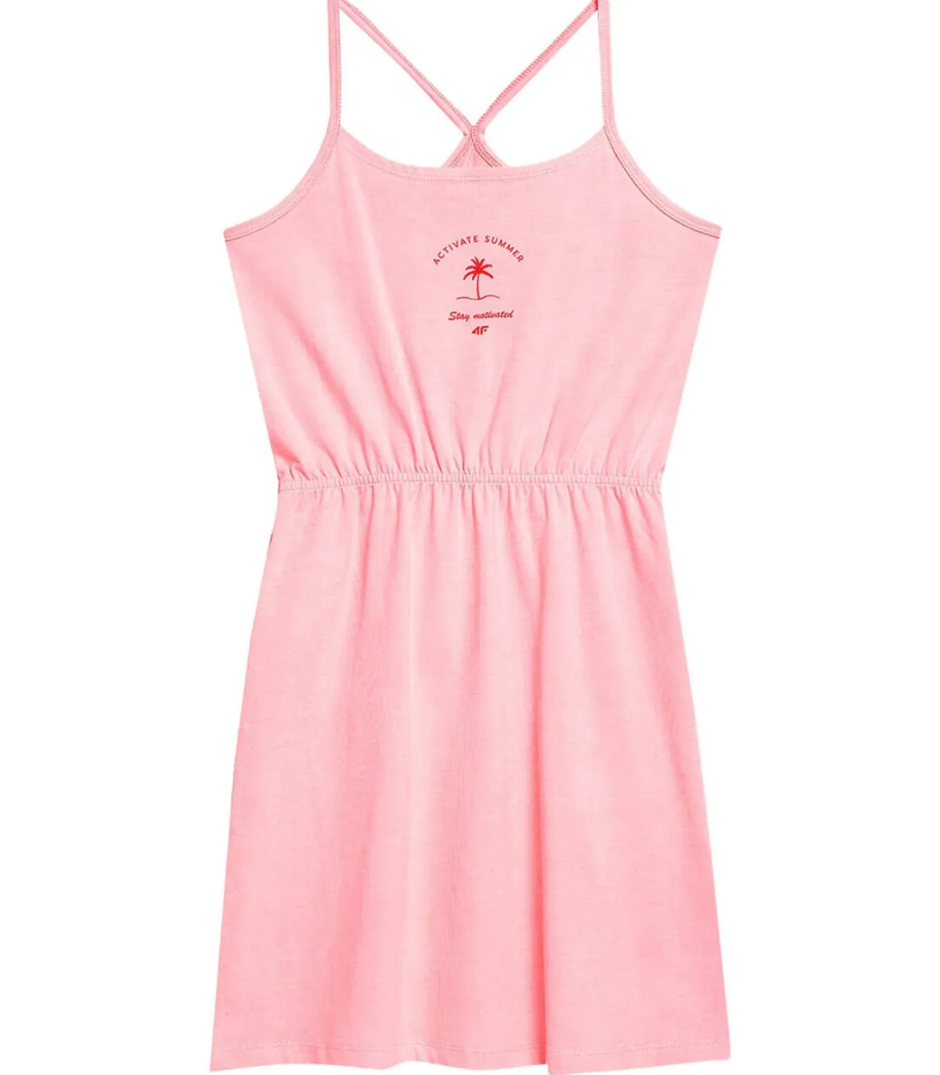 4FJSS23TDREF026 - Jurk - Roze