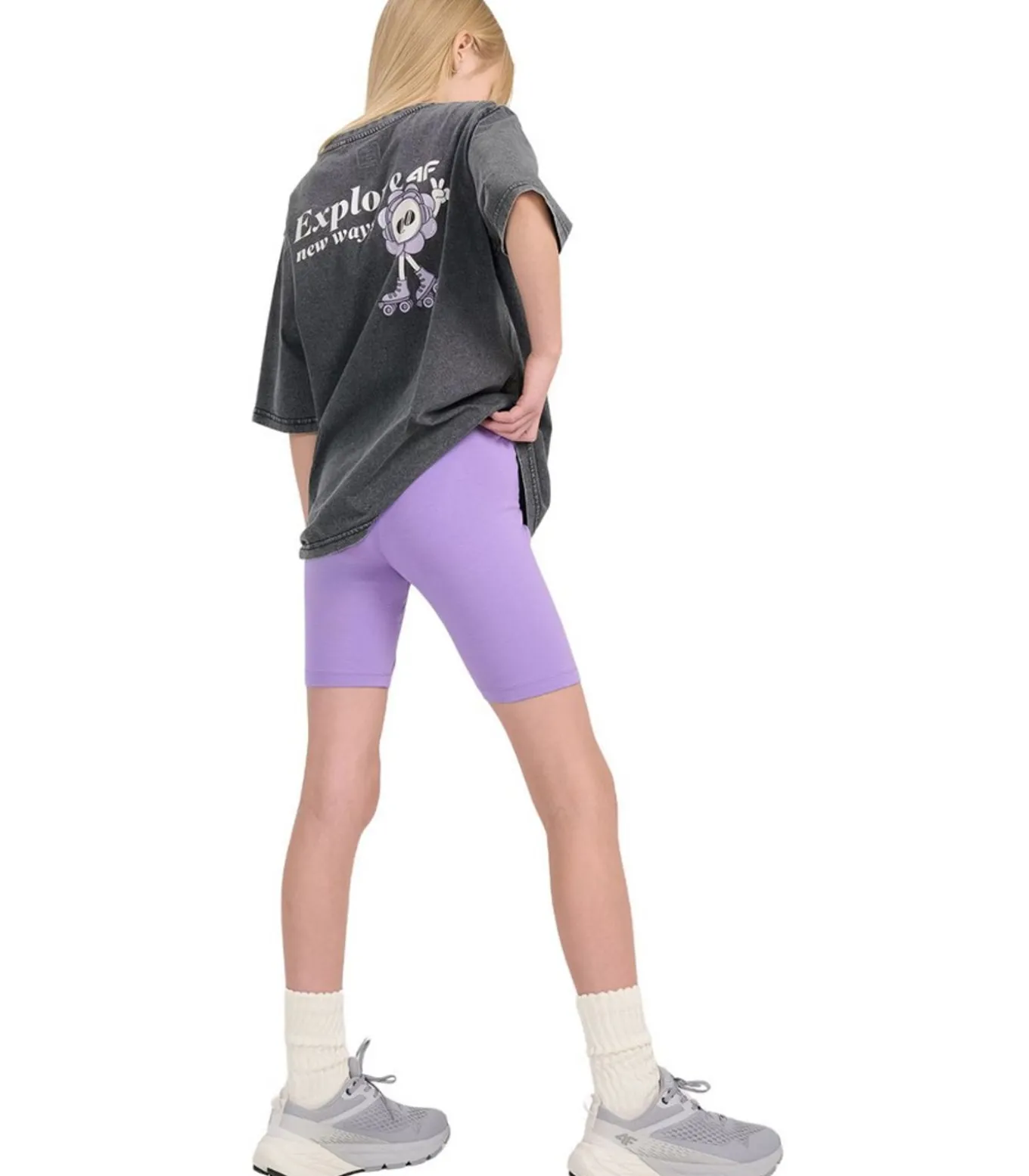 4FJWSS25TSTIF014 - Korte Broek - Violet