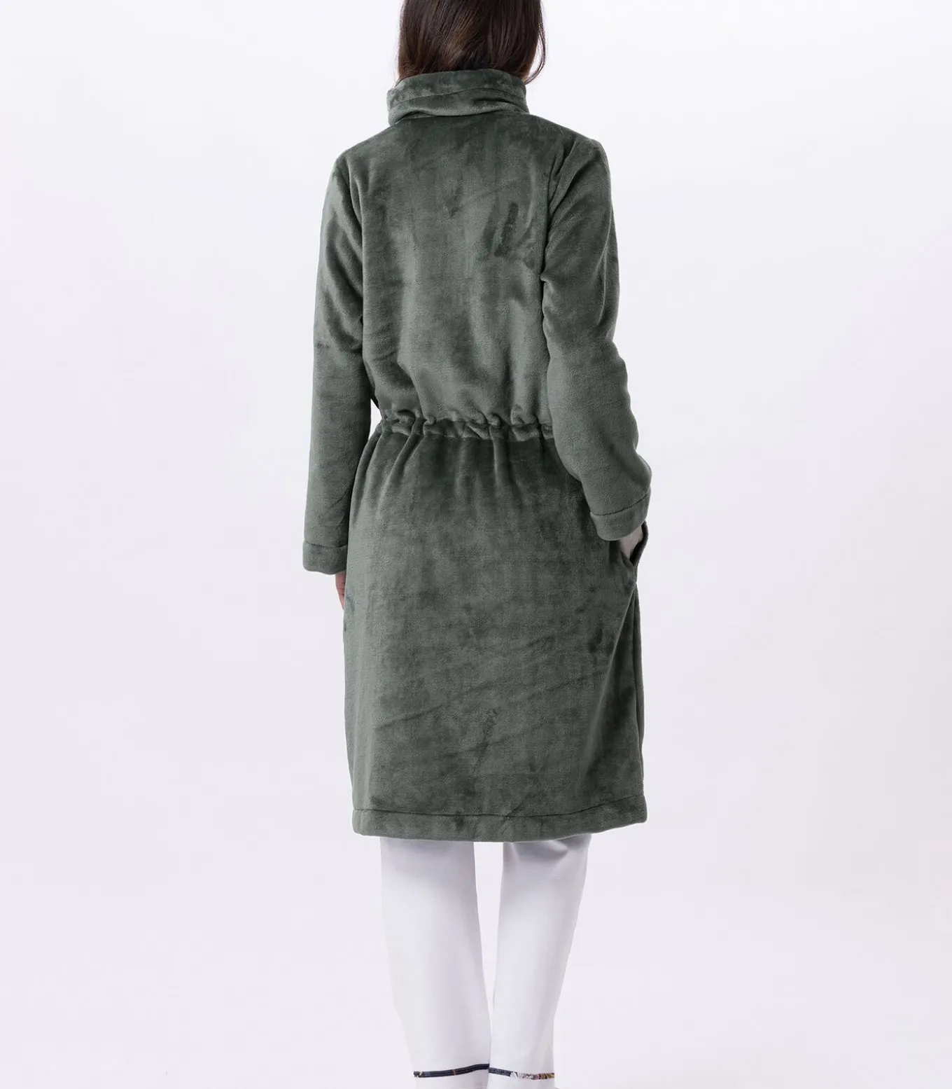 Flanellen jas met ritssluiting ESSENTIEL H53B