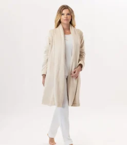 Flanellen pluche jas ESSENTIEL H55B