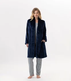 Flanellen pluche jas ESSENTIEL H55B