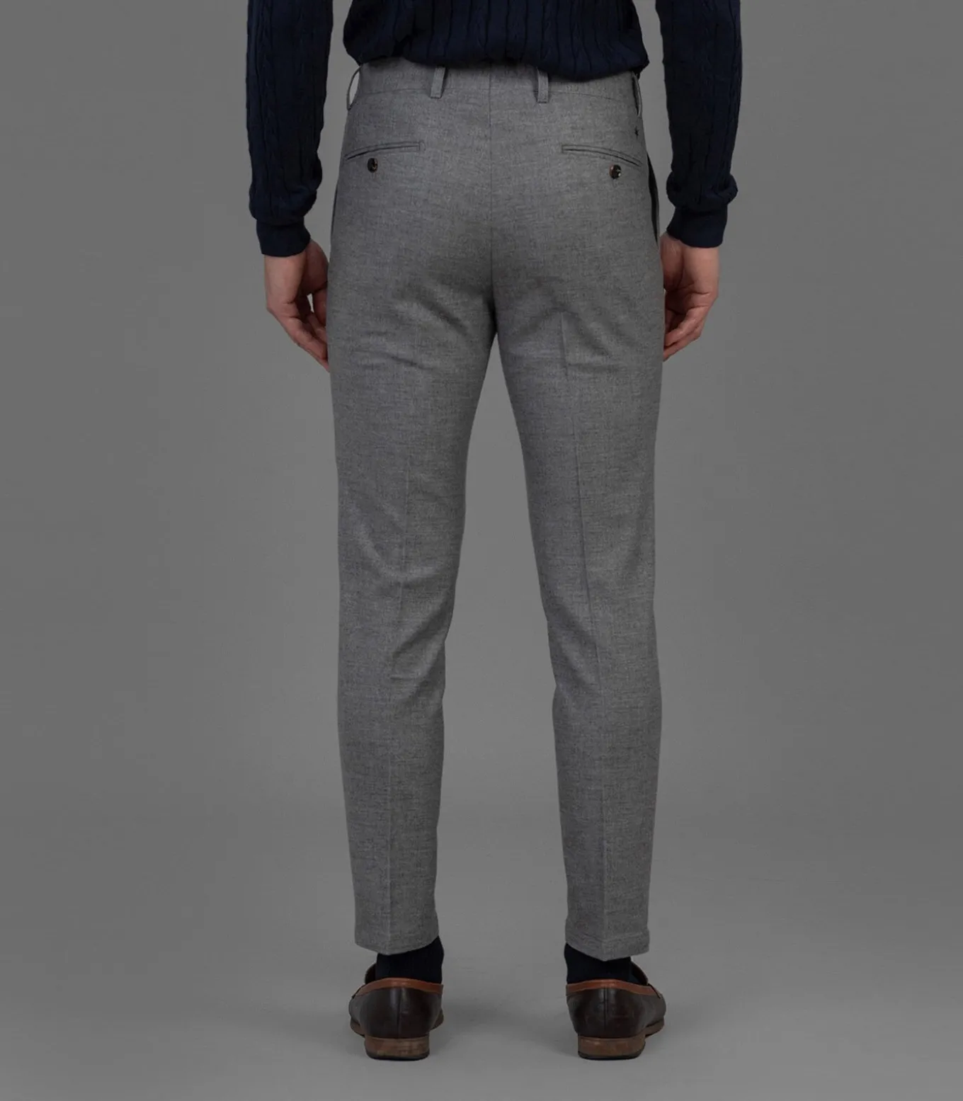 Flannel Broek - Grijs