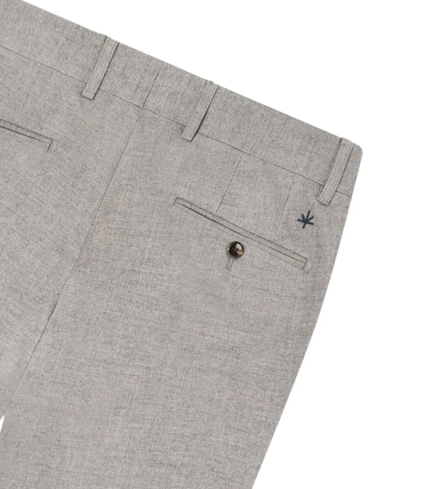 Flannel Broek - Grijs