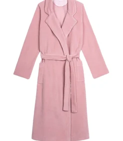 Fleece badjas met overslag ESSENTIEL H65A