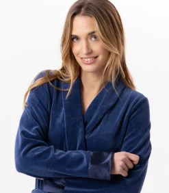 Fluwelen badjas ESSENTIEL 867