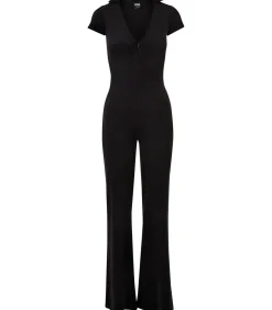 Fluwelen jumpsuit voor dames