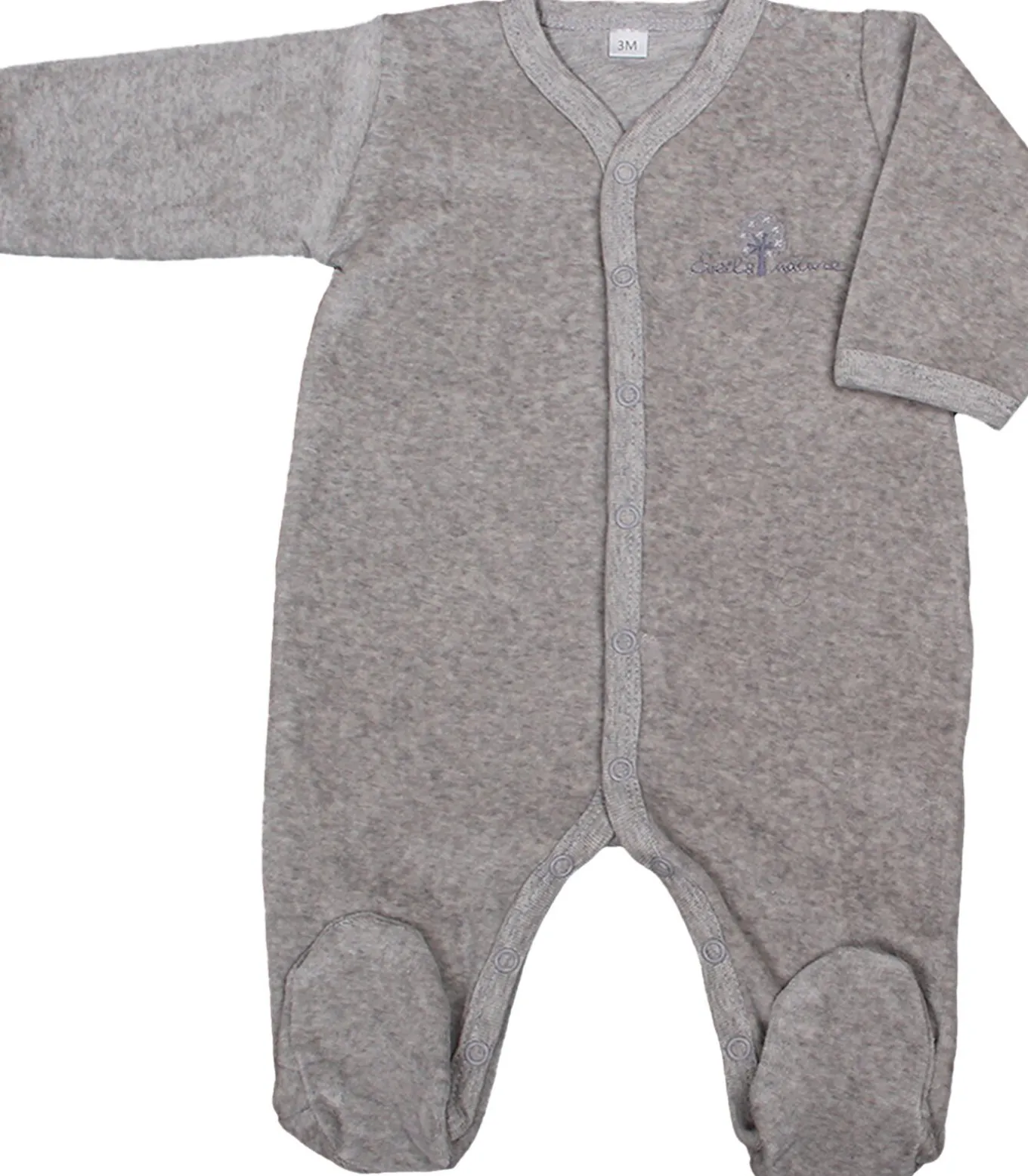 Fluwelen pyjama organisch katoen