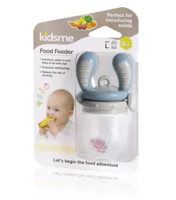 Food Feeder fruitspeen & sabbelzakje voor baby - Maat L - Azure