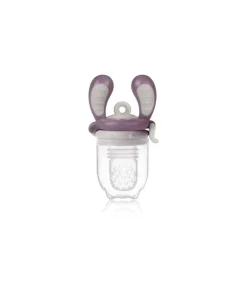 Food Feeder fruitspeen & sabbelzakje voor baby - Maat M - Lavendel