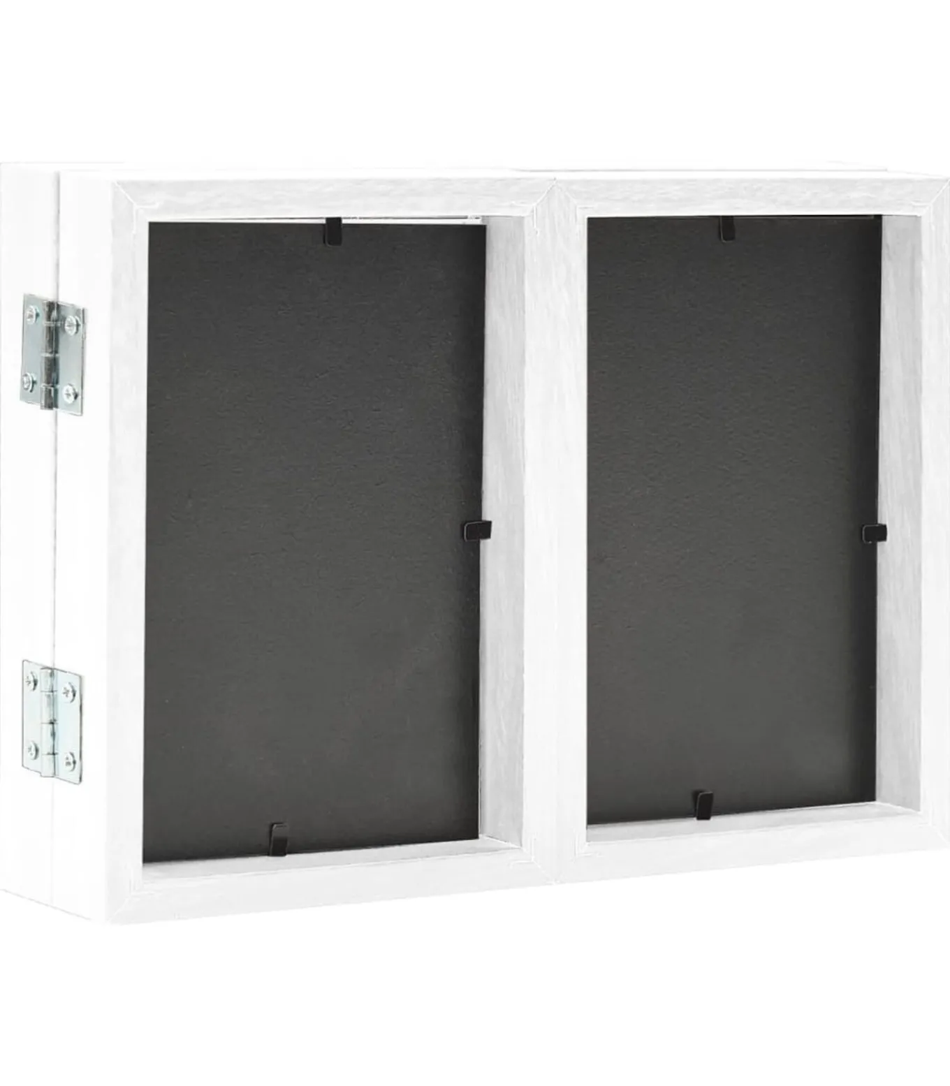 Fotolijst drieluik 22x15 cm+2x(10x15 cm) wit