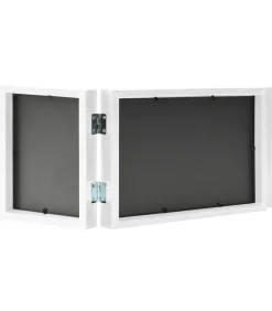 Fotolijst drieluik 28x18 cm+2x(13x18 cm) wit