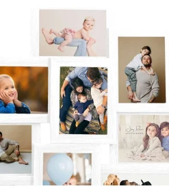 Fotolijst voor 10x(13x18 cm) foto MDF wit