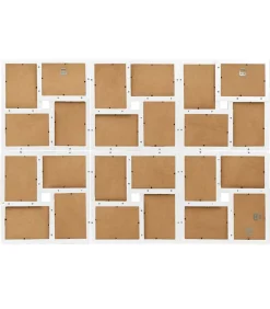 Fotolijst voor 24x(13x18 cm) foto MDF wit