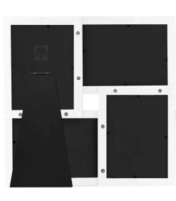 Fotolijst voor 4x(10x15 cm) foto MDF wit