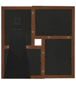 Fotolijst voor 4x(13x18 cm) foto MDF donkerbruin