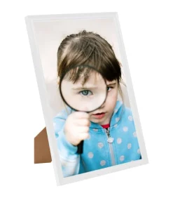 Fotolijsten 5 st voor tafel 21x29,7 cm MDF wit