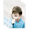 Fotolijsten 3 st voor tafel 18x24 cm MDF wit