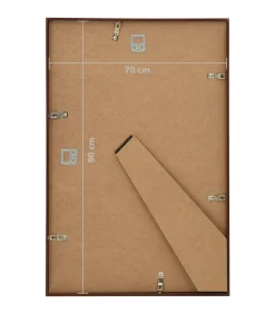 Fotolijsten 5 st voor wand of tafel 70x90 cm MDF bronskleurig