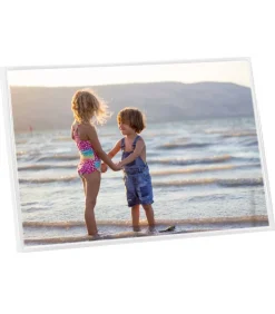 Fotolijsten 3 st voor wand of tafel 21x29,7 cm MDF wit