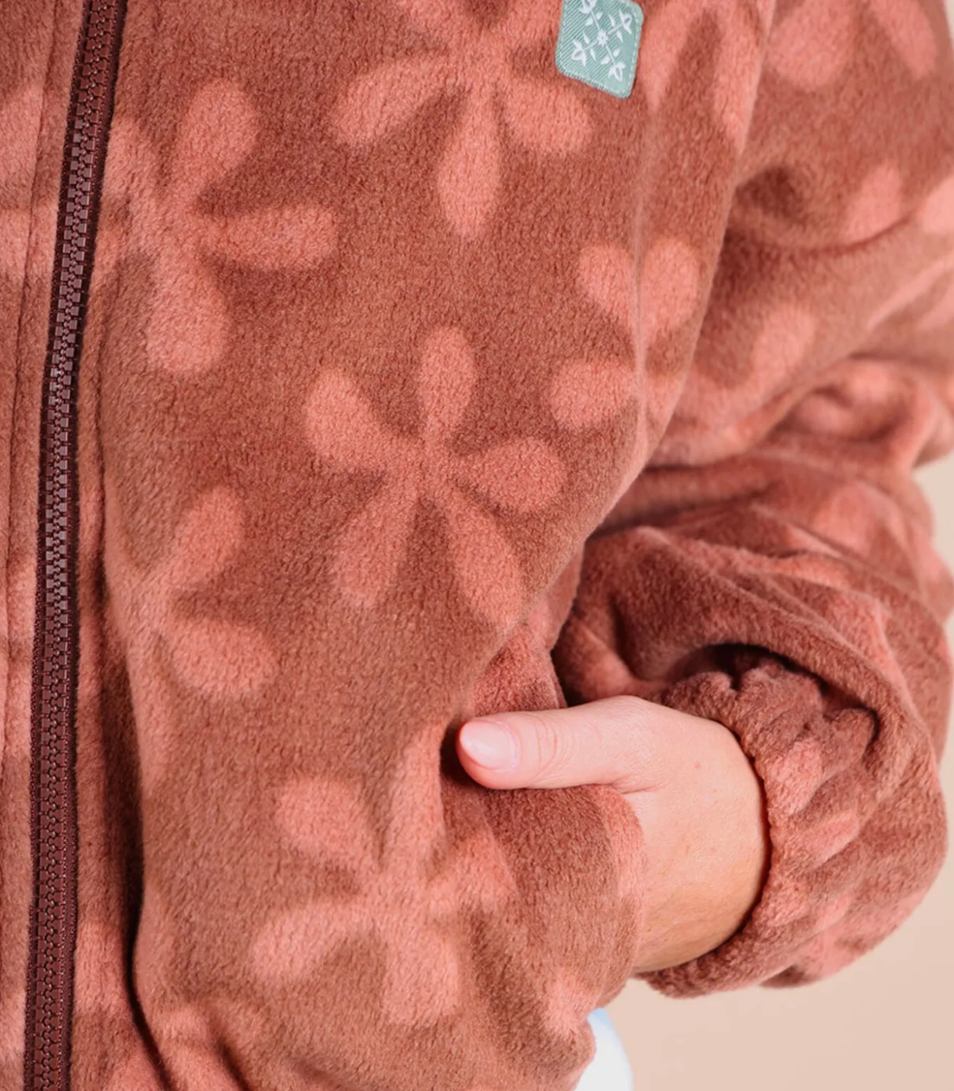 Full zip polaire imprimée PANDORA