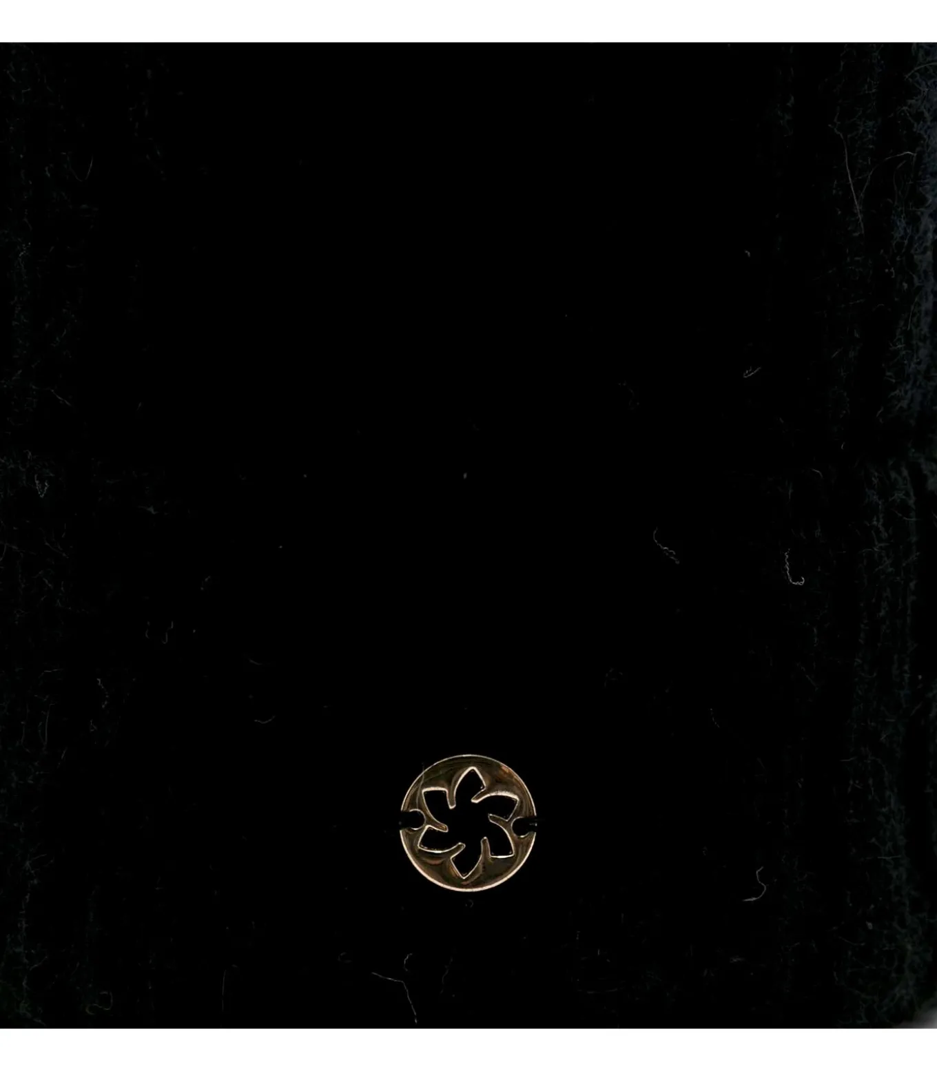 Galanter Fur Cuffia A Coste Con Risvolto E Pompon