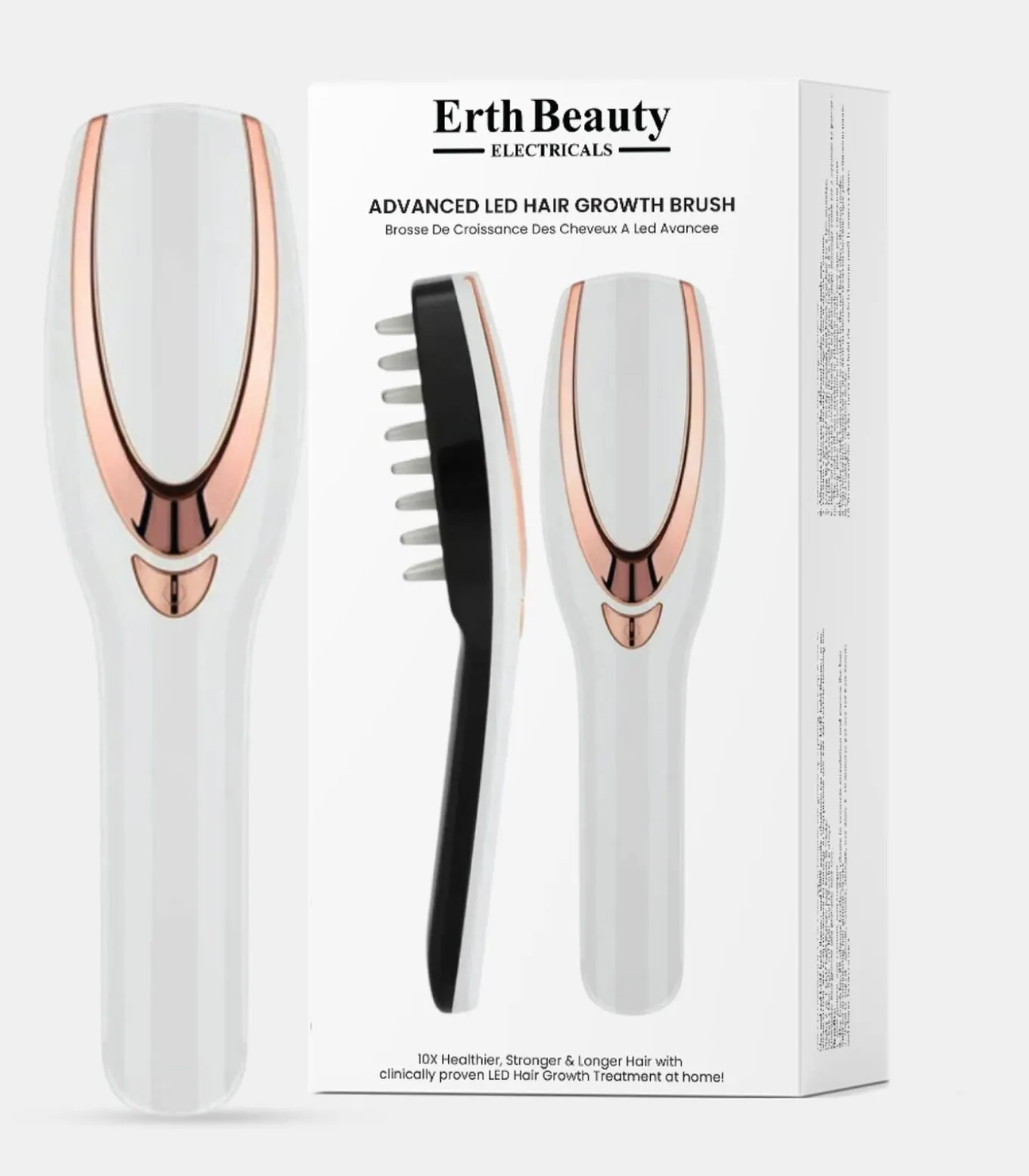 GEAVANCEERDE LED-HAARGROEIBORSTEL