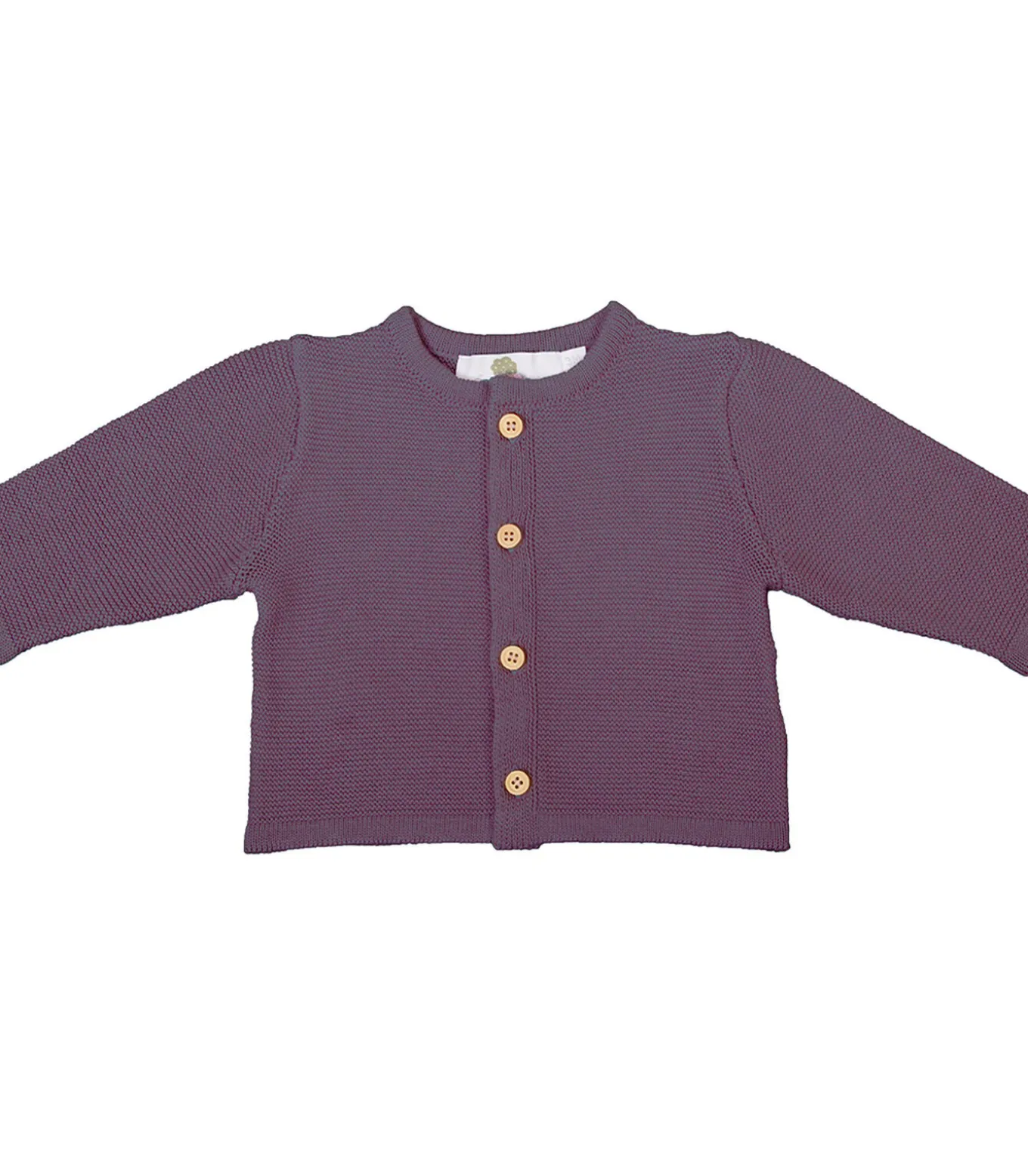 Gebreid jasje organisch katoen