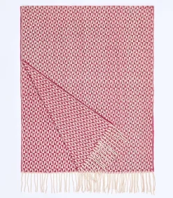 Gebreide rechthoekige sjaal GEO