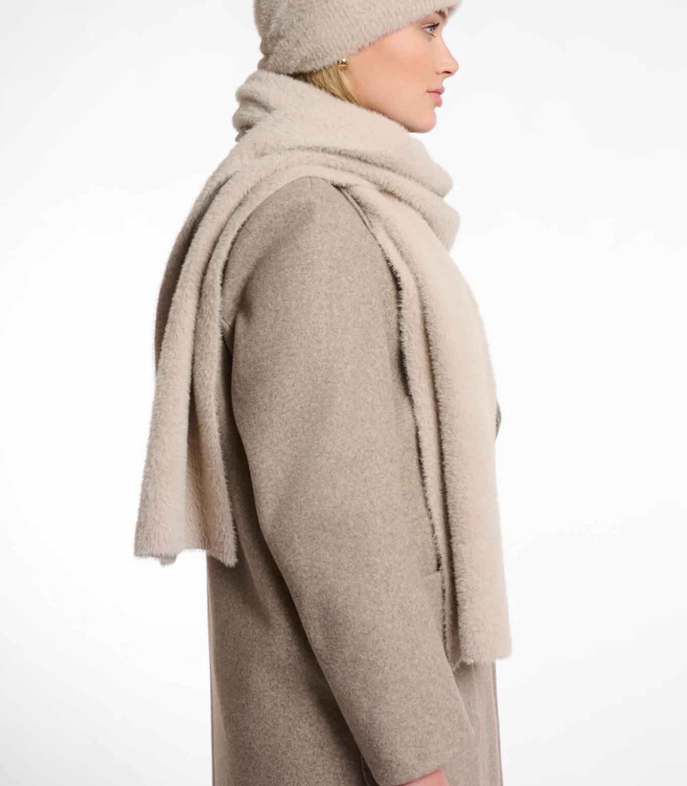 Gebreide sjaal Stone OS