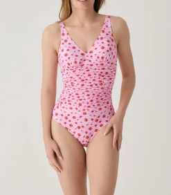 Gedrapeerd badpak uit 1 stuk Escalet