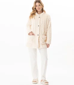 Geknoopt jasje met gevlochten effect ESSENTIEL 174