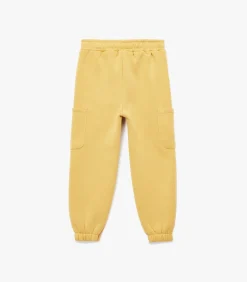 Gele Joggingbroek Baby Elastische Taille