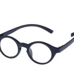 Gemengde leesloepen, rond, nachtblauw