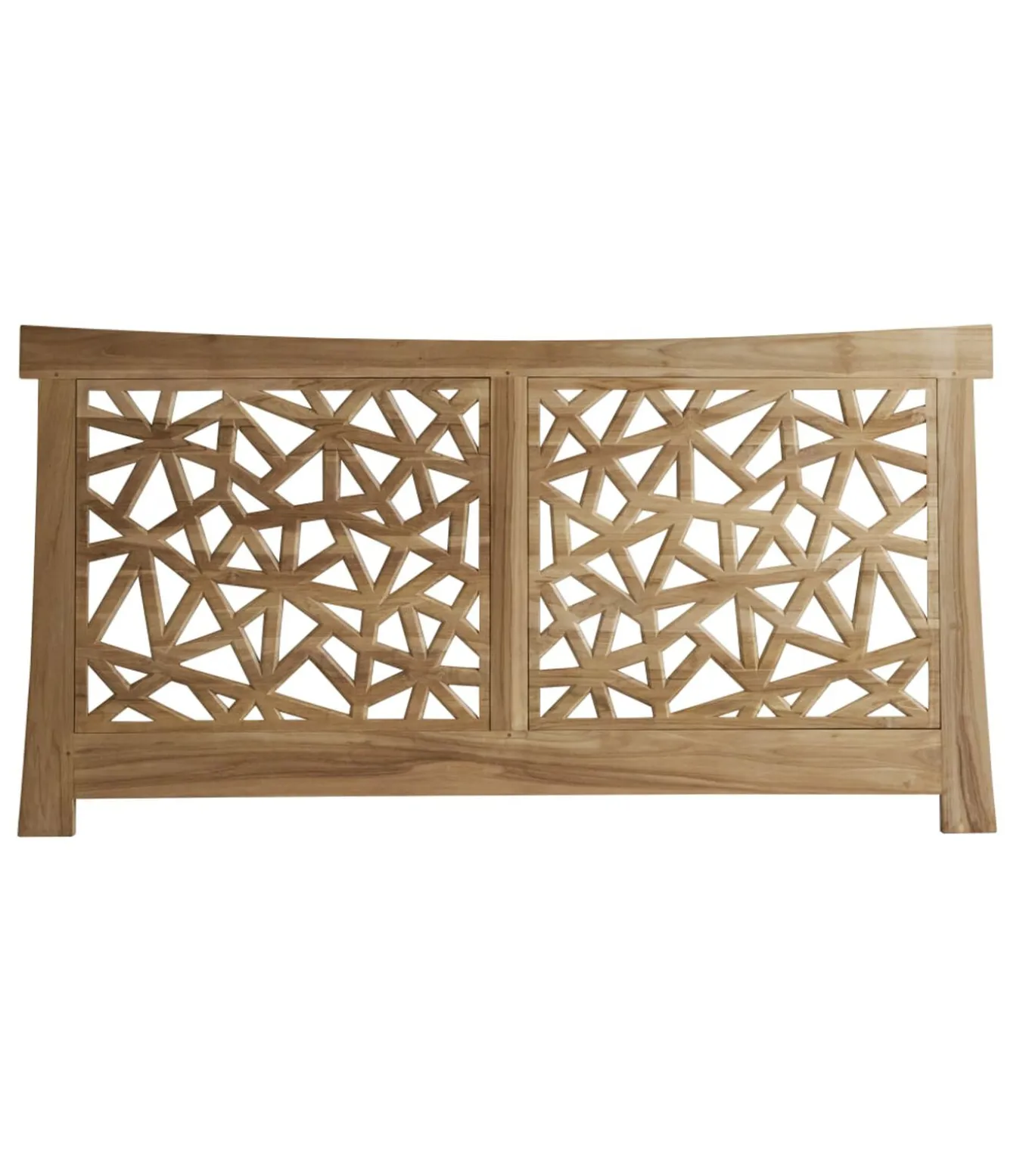 Gentong - Hoofdbord van massief teakhout 210 cm