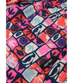 Gerecycled shirt met bloemenprint