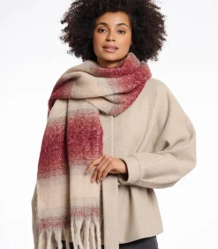 Geruite sjaal Suikerpruim berk OS