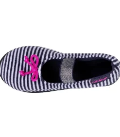 Gestreepte balletschoentjes voor kinderen