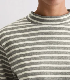 Gestreepte coltrui longsleeve regular