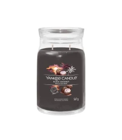 Geurkaars Black Coconut Signature Large Jar