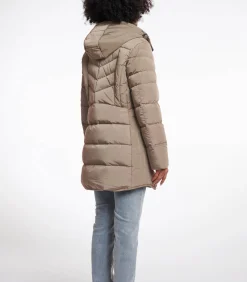 Gewatteerde jas met afneembare capuchon Toffee 38