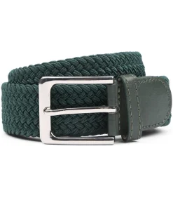 Geweven Riem Donkergroen