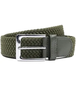 Geweven Riem Legergroen