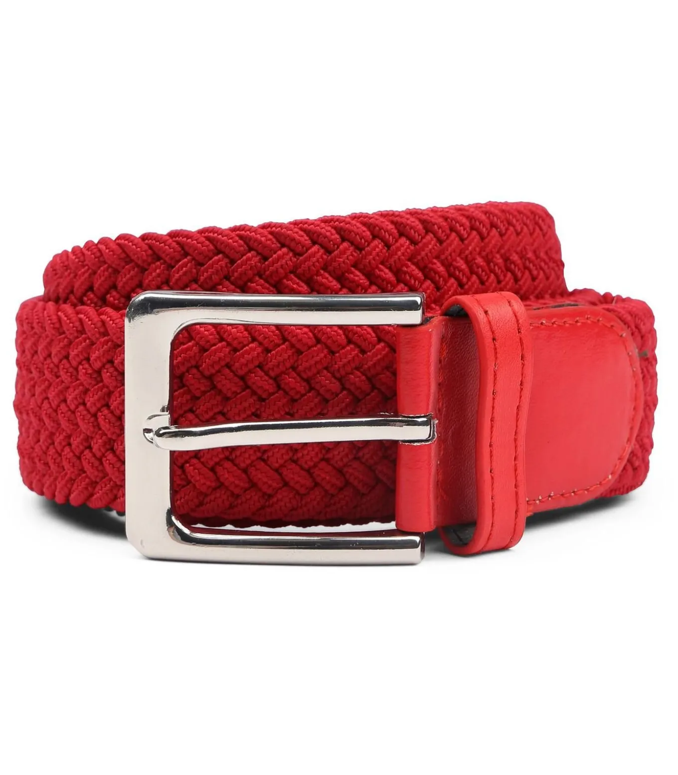 Geweven Riem Rood