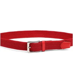Geweven Riem Rood