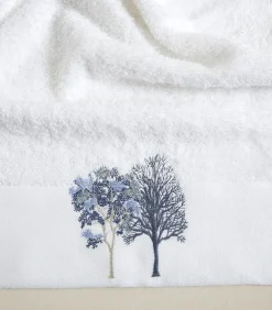 Gezichtshanddoek Aneli 50x90 cm Wit