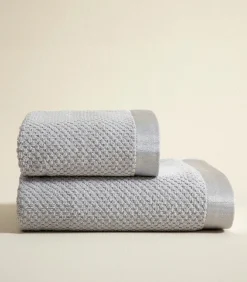 Gezichtshanddoek Atentiva 50x90 cm Donkergrijs