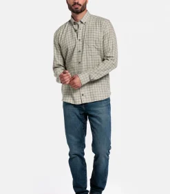 Giordano Brando Flanel Overhemd – Groen