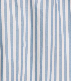 Giordano Brando Gestreept Overhemd – Middenblauw