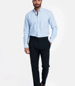 Giordano Brando Oxfod Overhemd – Lichtblauw