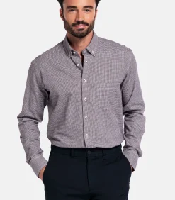 Giordano Ivy Overhemd – Bordeaux